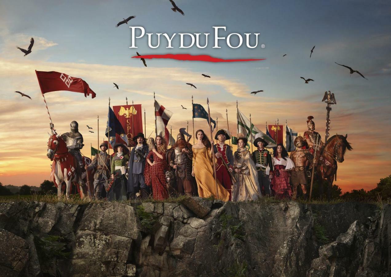 La Mauriere - Puy Du Fou Villa Saint-Michel-Mont-Mercure Exteriör bild